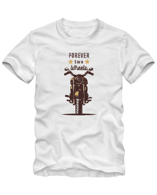 Marškinėliai Forever two wheels Marškinėliai Forever two wheels